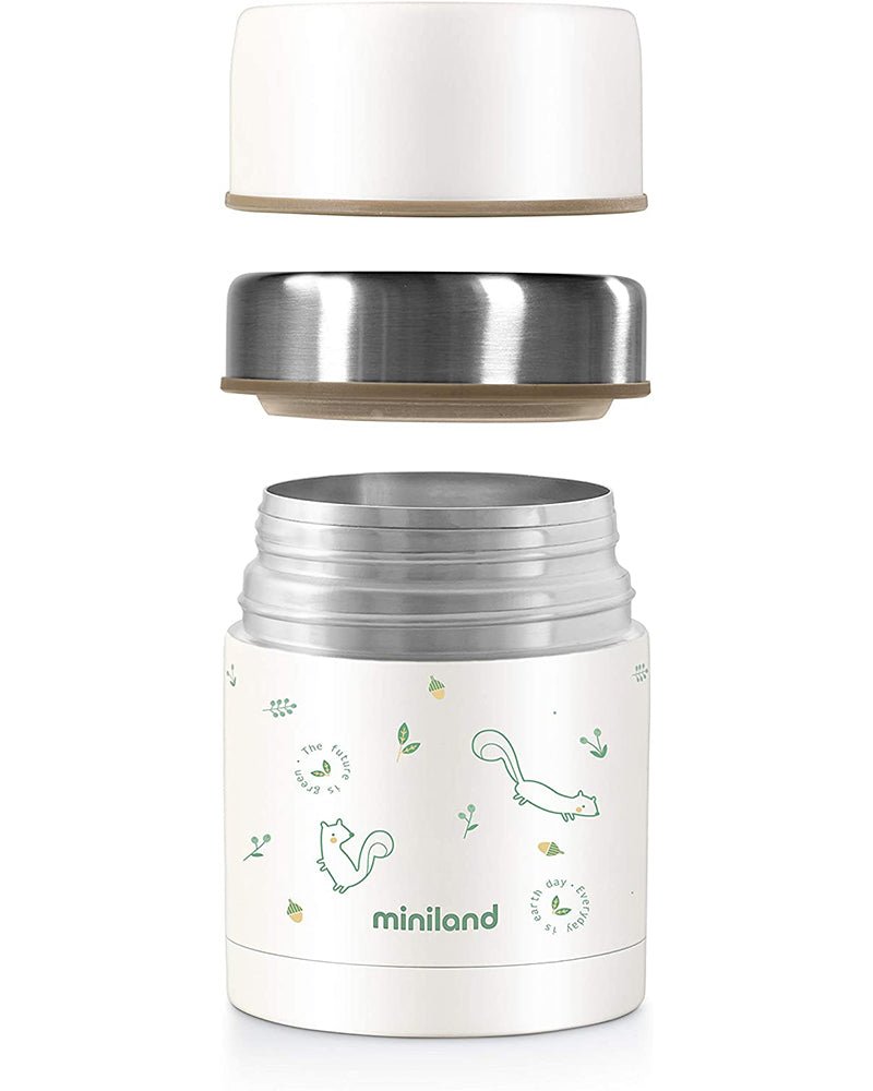 Thermos Miniland Pour Aliments Solides Mini Azure au Maroc - Baby And Mom
